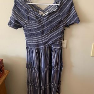 Bluish/purple sundress